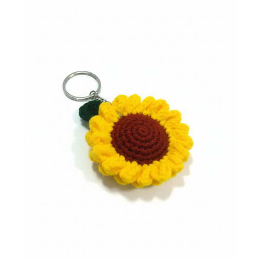 Sunflower Keychain