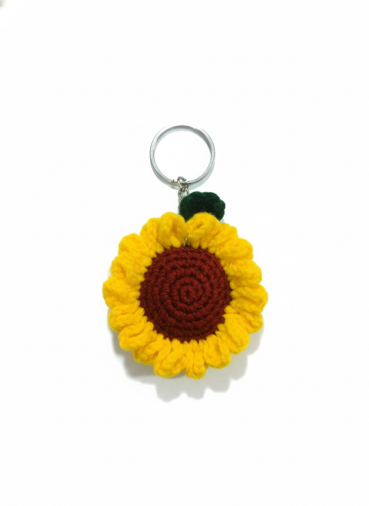 Sunflower Keychain
